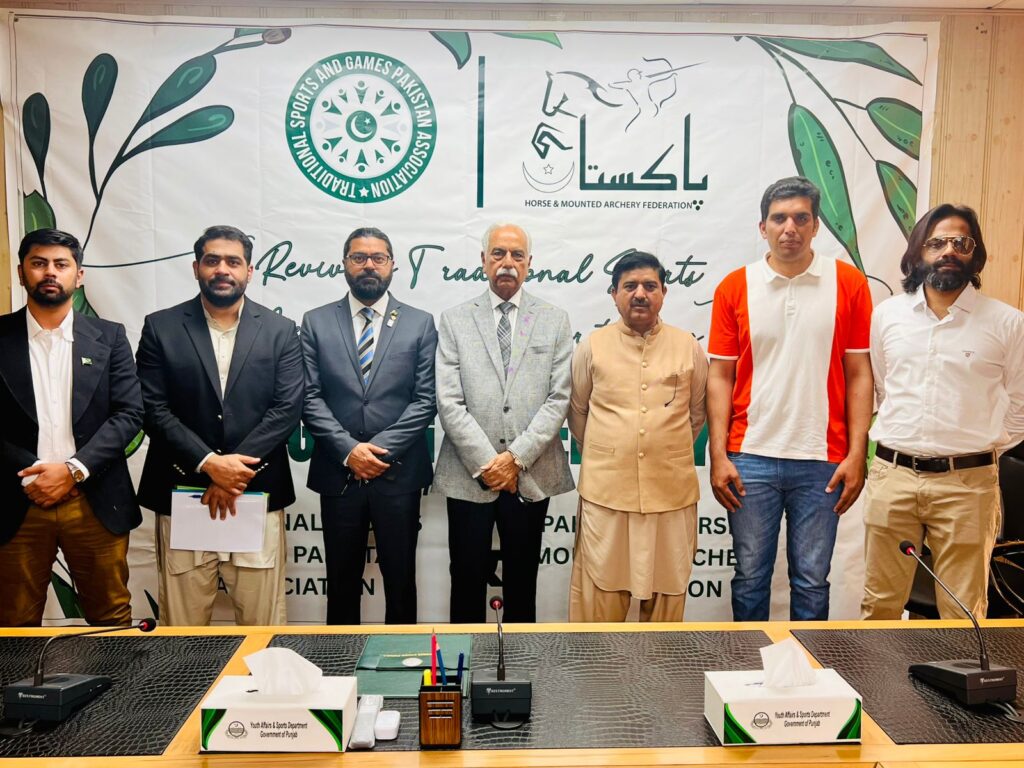 MoU Signing Ceremony between TSGPA and Pakistan Horse & Mounted Archery Federation