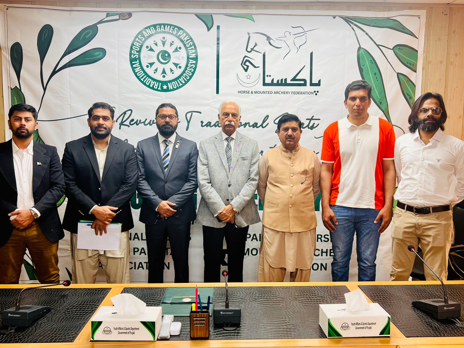 MoU Signing Ceremony between TSGPA and Pakistan Horse & Mounted Archery Federation