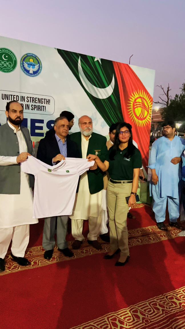 Kit distribution ceremony, Pakistan Sports Board