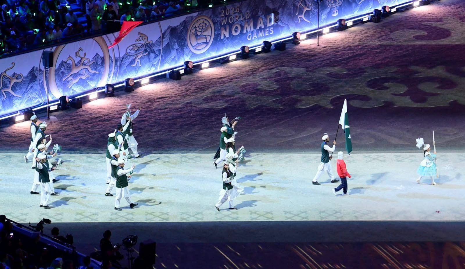 March-past at the Opening Ceremony of the VI World Nomad Games 2026