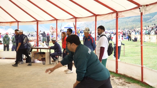 Pakistan Ordo team in competition