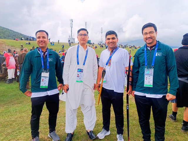 Pakistan Archery Team at the VI World Nomad Games 2026